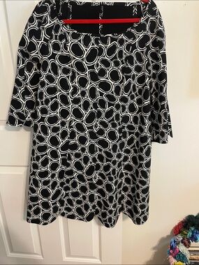 Maria Pinto Butterfly Print Dress
